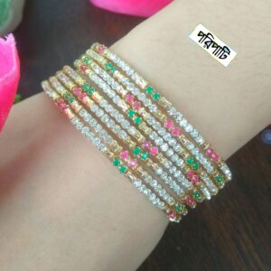 Premium Gold Plated Chandrika Necklace with Earrings (Copy)