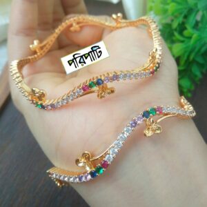 Premium Gold Plated Chandrika Necklace with Earrings (Copy)