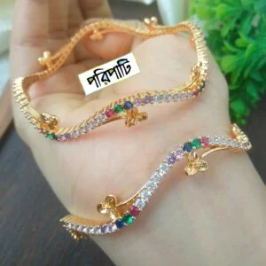 Premium Gold Plated Chandrika Necklace with Earrings (Copy)